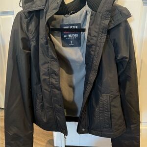 Hollister Women's Utility Jacket in Black